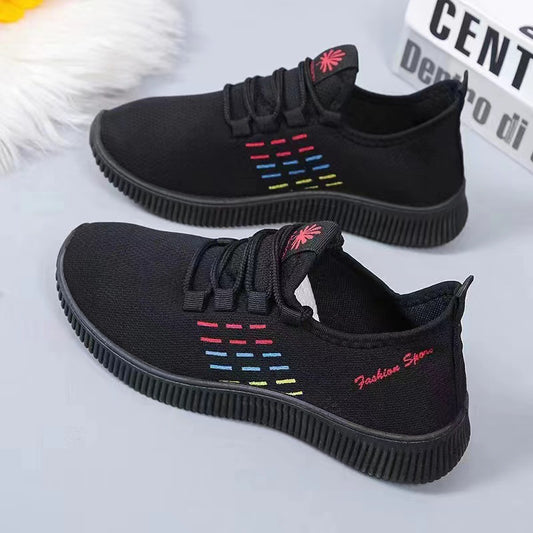 New Style Women's Pumps Lightweight Breathable Mom Shoes Comfortable Versatile Fashion Sports Women's Shoes Casual Walking Shoes