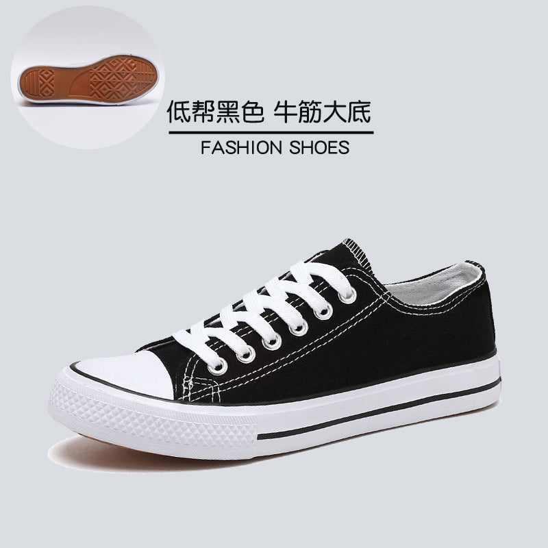 sengpashop Bianchuan New Men's Canvas Shoes Men's Trendy Men's and Women's Couple Casual Shoes Youth Board Shoes Men's Shoes Wholesale plus Size