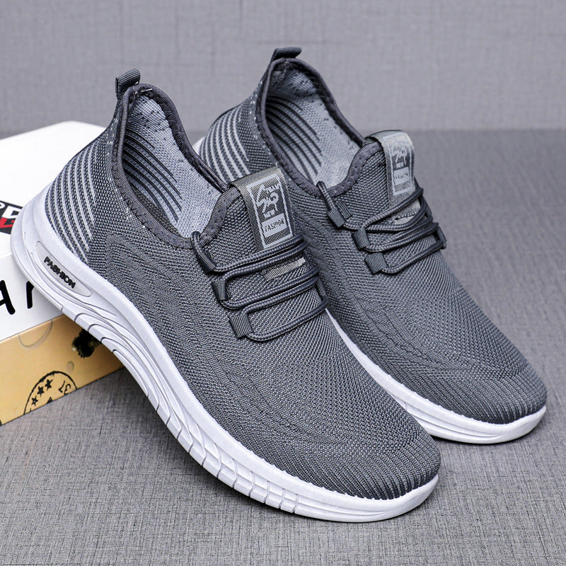 One Piece Dropshipping Shoes Men's  Spring New Foreign Trade Cross-Border Sneaker Men's Men's Breathable Shoes Factory Wholesale