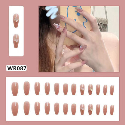 sengpan Blooming Gradient Piece Removable Finished Wear Nail Art