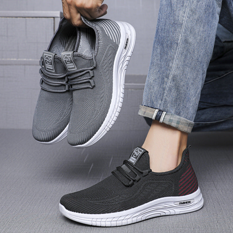 One Piece Dropshipping Shoes Men's  Spring New Foreign Trade Cross-Border Sneaker Men's Men's Breathable Shoes Factory Wholesale