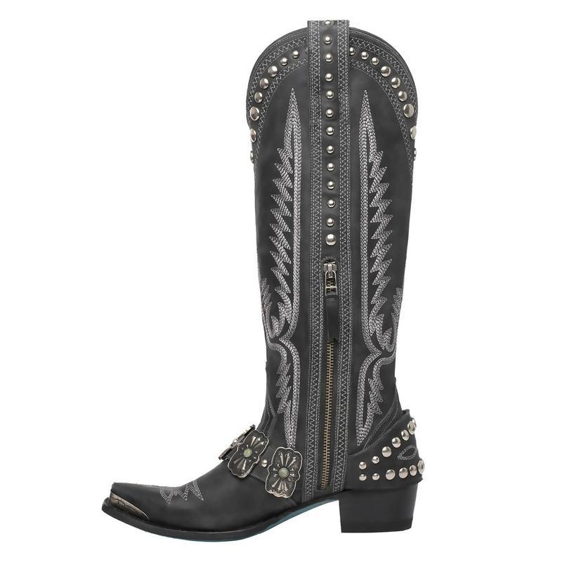 Miller Foreign Trade New Western-Style Women's Competitive Denim Boots