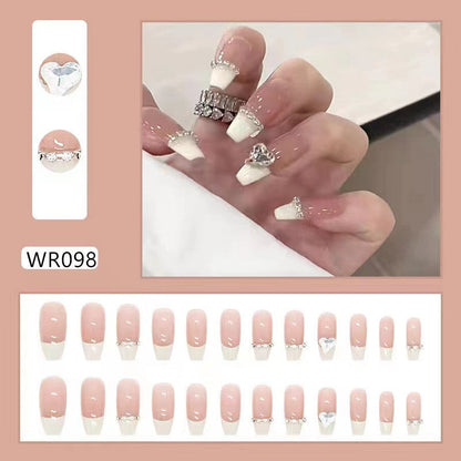 sengpan Blooming Gradient Piece Removable Finished Wear Nail Art