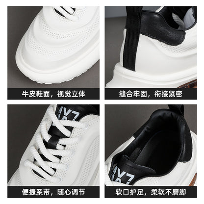 Men's Shoes Summer  All-Matching Dad Shoes New Men's Shoes Sneaker Teen White Shoes Trendy Brand Shoes Fashion