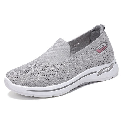 Mother's Shoes  Summer New Mesh Shoes Women's Old Beijing Cloth Shoes Middle-Aged and Elderly Walking Shoes Women's Leisure Thin Shoes
