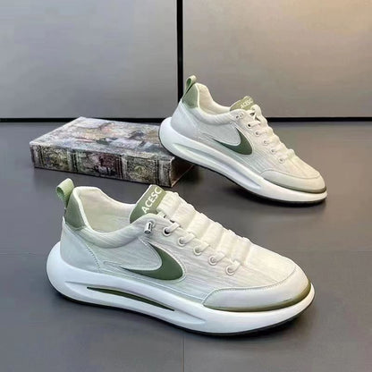 sengpashop Men's Shoes  New Spring and Summer Breathable Sports Casual Platform Sneakers All-Matching Slip-on Youth Fashion Cortez