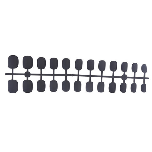 sengpan Children's Short Head Matte Shaped Piece Pieces Nail Art