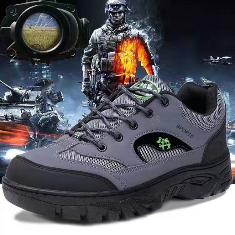 sengpashop Men's Shoes Four Seasons Outdoor Hiking Shoes Breathable Running Sneaker Labor Protection plus Size Men's Shoes Fashion Casual Shoes