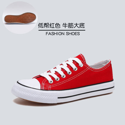 sengpashop Bianchuan New Men's Canvas Shoes Men's Trendy Men's and Women's Couple Casual Shoes Youth Board Shoes Men's Shoes Wholesale plus Size