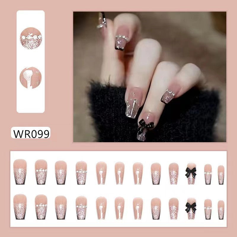 sengpan Blooming Gradient Piece Removable Finished Wear Nail Art