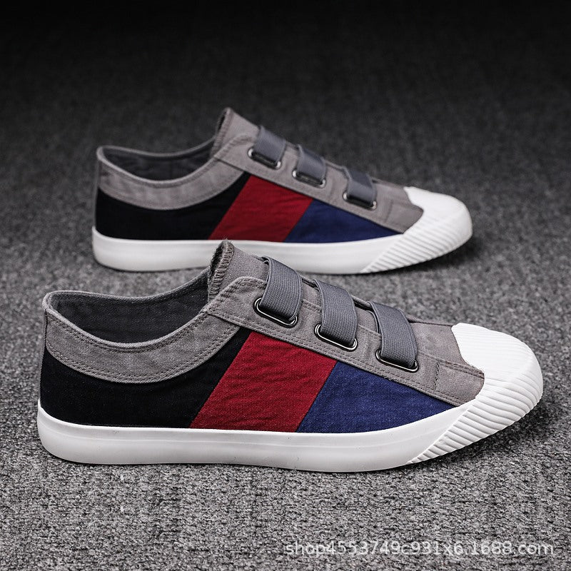 sengpashop Men's Shoes  Summer New Canvas Breathable Men's Casual Slip-on Lofter Versatile Old Beijing Small Casual Shoes Men