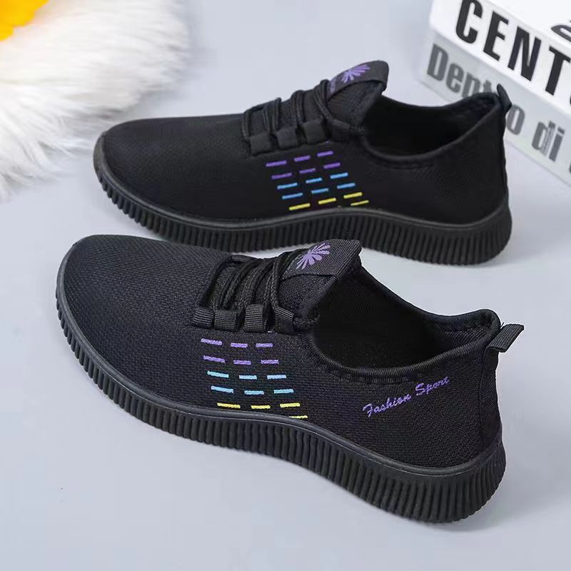 New Style Women's Pumps Lightweight Breathable Mom Shoes Comfortable Versatile Fashion Sports Women's Shoes Casual Walking Shoes