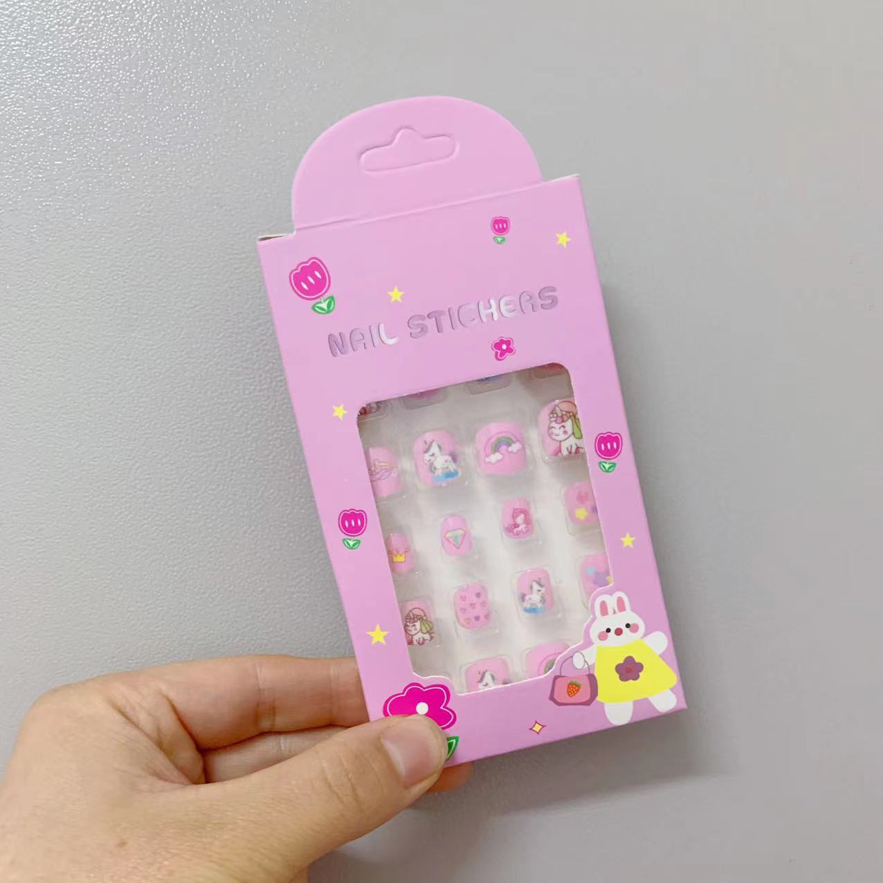 sengpan Children's Wear Cute Cartoon Strap Adhesive Does Nail Art