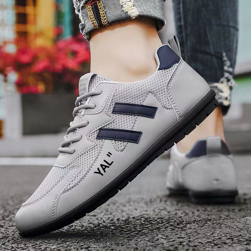 sengpashop Men's Shoes Cross-Border  Foreign Trade Breathable Sports Casual Shoes Soft Bottom Trend Portable All-Match Shoes Sneaker