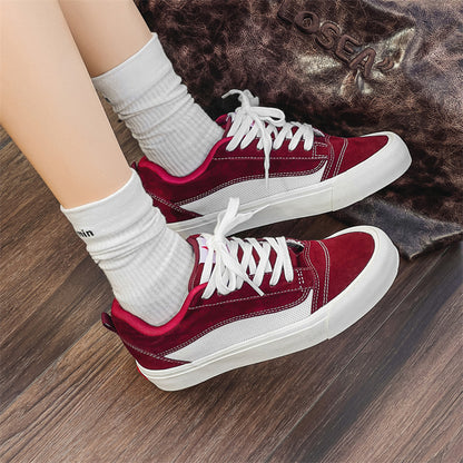 Spring  New Design Sense Low-Top Canvas Shoes Men's and Women's Ins Trendy All-Matching Hong Kong Style Casual Sneakers for Students