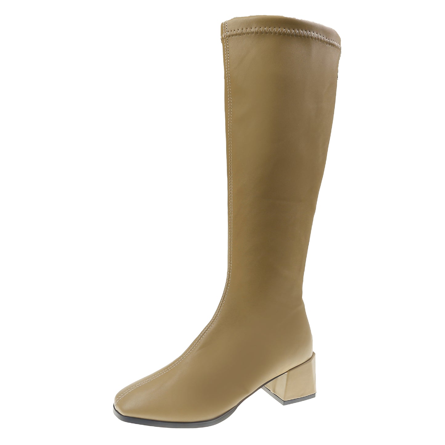 below the Knee Long Boots Female  Autumn and Winter New British Style Fashion Small Man Thinner-Looked High Heel Knight Female Boots