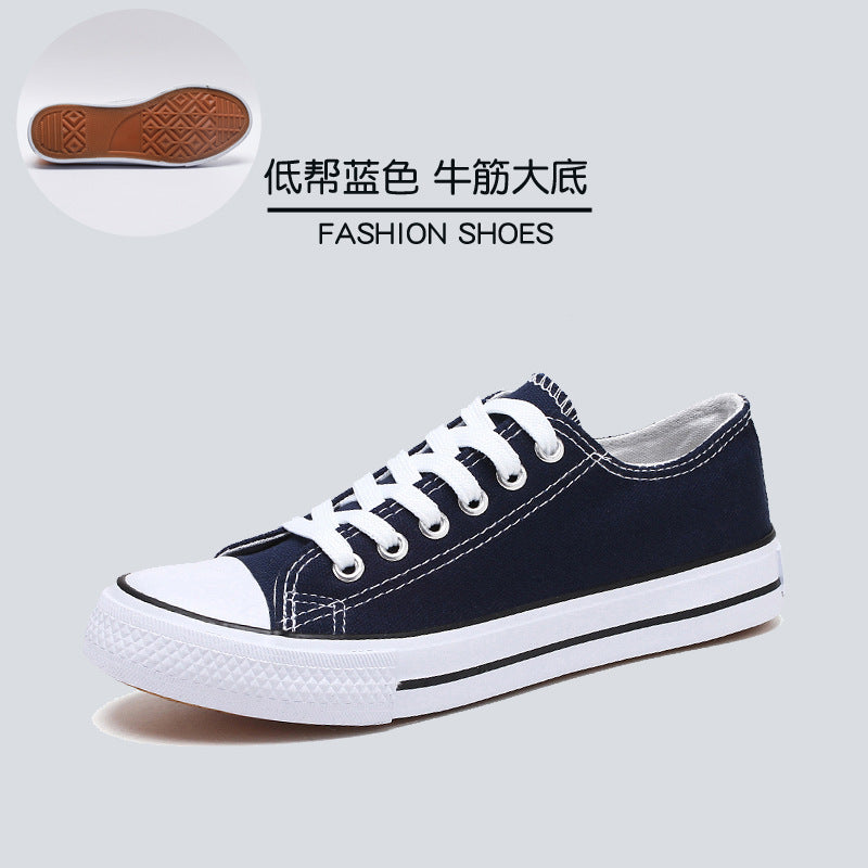 sengpashop Bianchuan New Men's Canvas Shoes Men's Trendy Men's and Women's Couple Casual Shoes Youth Board Shoes Men's Shoes Wholesale plus Size