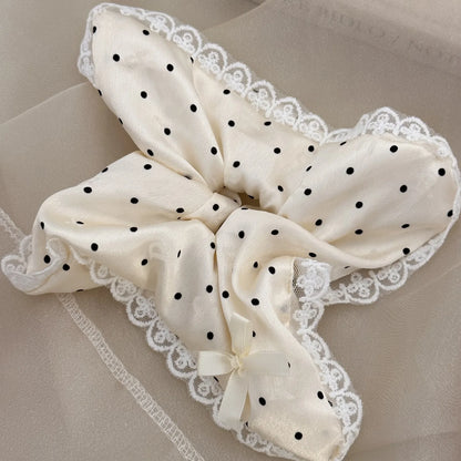 sengpan Accessories for women girl korean rubber bands hair scrunchies elastic tie big large bow popular new in Gift kpop sweets fashion