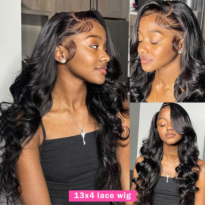 sengpan Body Wave Lace Front Wig Full Lace Human Hair Wigs For Black Women 34 Inch 13x4 13x6 Hd Lace Frontal Wig Deep Wave Frontal Wig