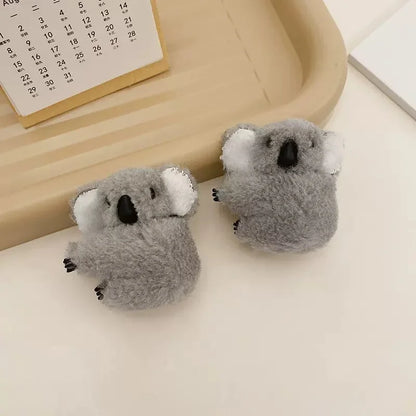 sengpan Plush Koala Bear Hair Claw Cute Hair Clips Hairpins Cute Animal Hair Clip for Girls Headwear Koala Barrettes Accessories