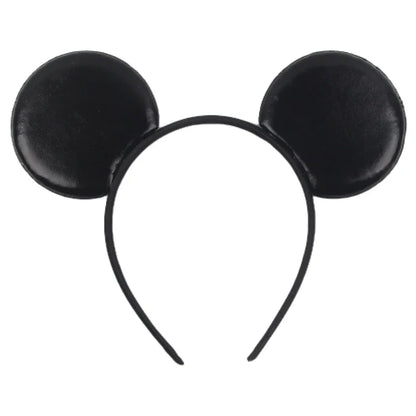 Lianfudai 2024 Nieuwe Disney Mouse Ears Headband  Hoofdband Bat Pompoen Lovertjes Strik Halloween Festival Feest Cosplay Haaraccessoires