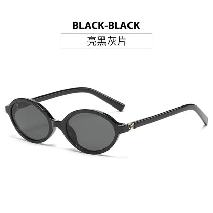 sengpan Vintage Retro Style Sunglasses Woman Oval Shape UV400 Protection Women Glasses European American Style Male Female Sun Glass