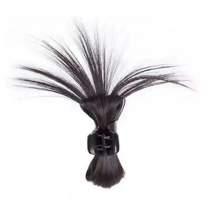 sengpan Wig High Ponytail Hair Clip Headdress Fashion Personality Korean y2k Girls Sweet Cool Wig Pad HairClaws Hairpin