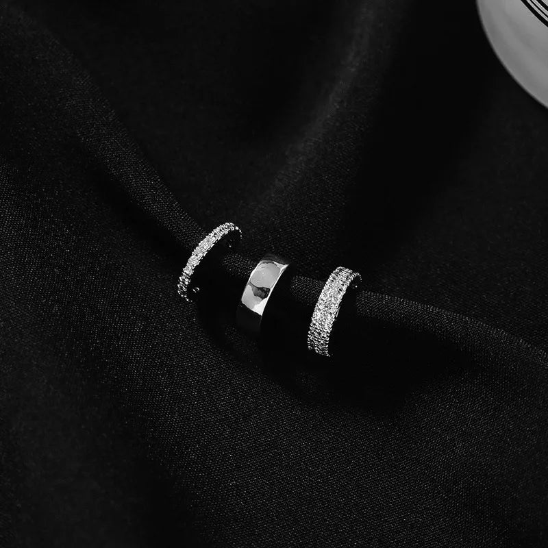 sengpan Delicate Zircon Cute Clip Earrings Female Buckle Ear Cuff No Piercings Fake Cartilage Ear for Women 2024 Fashion Jewelry