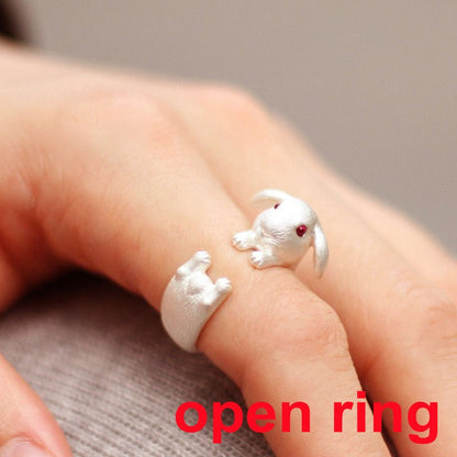 sengpan Creative Gothic Black Spider Animal Rings Funny Halloween Party Octopus Wizard Hat Ghost Pumpkins Finger Rings Halloween Jewelry