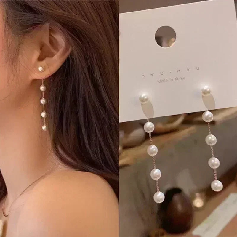 sengpan Exquisite Brown Zircon Unique Design Earrings for Women Fashionable Personalized Daily Accessories Party Jewelry Birthday Gifts