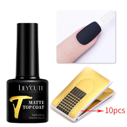 sengpan 7ML Gold Foil Quick Extension Gel Nail Polish Nude Purple Nail Flakes Vernis Semi Permanent UV Gel Nail Art Hard Gel