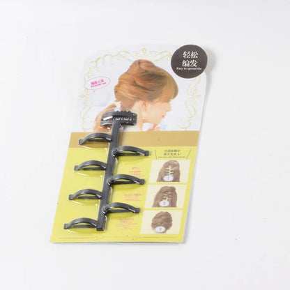 sengpan New Plastic Lady French Hair Braiding Tool Hair Twist Braider Easy To Use DIY Accessories Fashion Salon Women Braider Maker