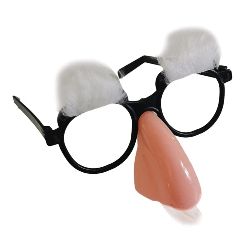 sengpan Disguise Glasses with Funny Nose with Eyebrows and Mustache Perfect Party Favors for Costume Halloween Birthday Parties