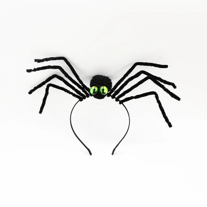 sengpan Creative Halloween Spider Headband Spider Head Band Spider Head Hoop Masquerade Dress Up Halloween Party Decoration Headdress