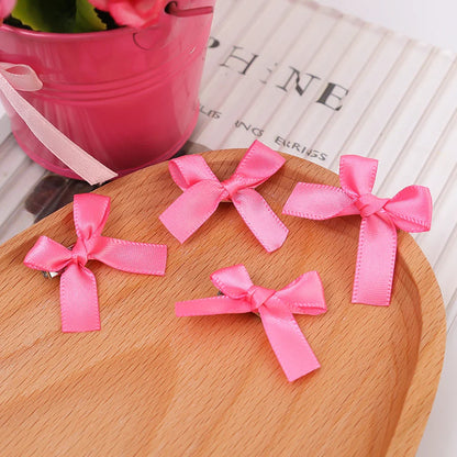 sengpan 8/2/1pcs Small Pink Bowknot Hairpin for Girls Y2K Summer New Cute Bangs Clips Hairslide Headwear Hair Accessories for Children