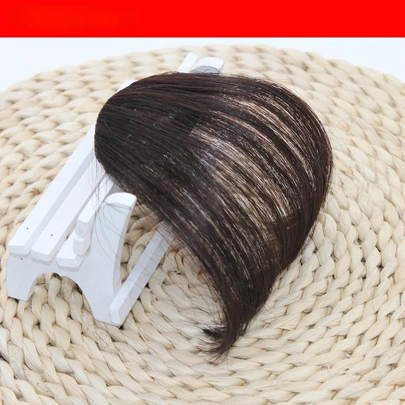 sengpan Fake Air Bangs Hair Styling Tools Hair Clip-In Extension Synthetic Hair Fake Fringe Natural False Hairpiece Women Clip In Bangs