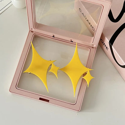 Dospita 2pcs Sweet Cartoon Star Hairpins for Women Revue Starlight Kagura Hikari Cosplay Star Hair Clips Headwear Girls Hair Accessories