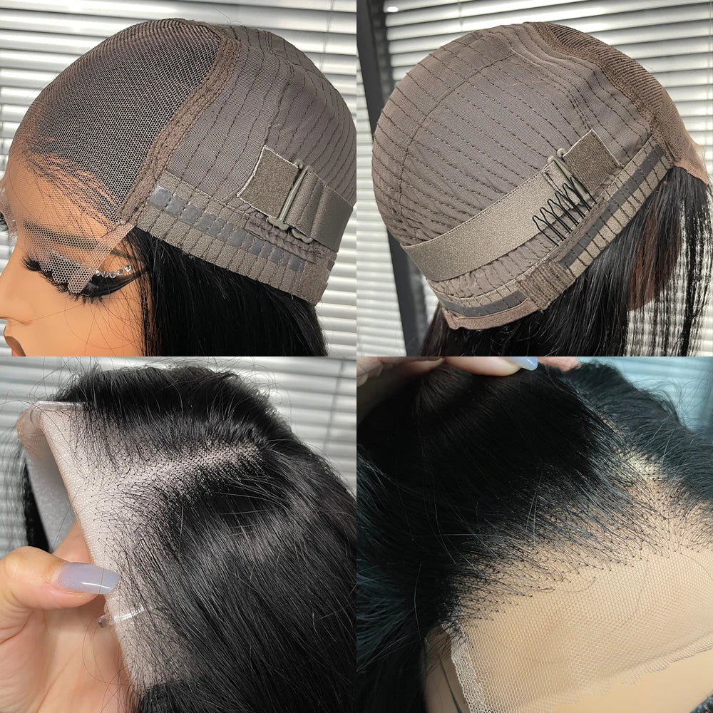 sengpan Straight Human Hair Wigs Glueless Wig Human Hair Ready To Wear 5X5 HD Lace Human Hair Lace Front Wig Brazilian Wig On Sale