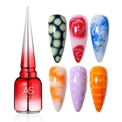 sengpan Water Drop Wave Gel Nail Gel Polish Clear Ripple Gel Nail Vernis Varnish Glue Phototherapy 15ml Glass Water Drop Glue