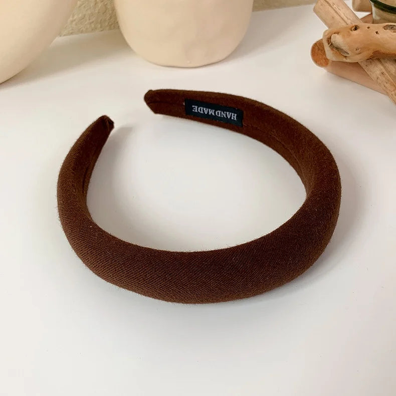 sengpan Thick Sponge Hairband Women's Girls Elegant Head Band Makeup Face Wash Hair Hoop Fashion Hair Accessories