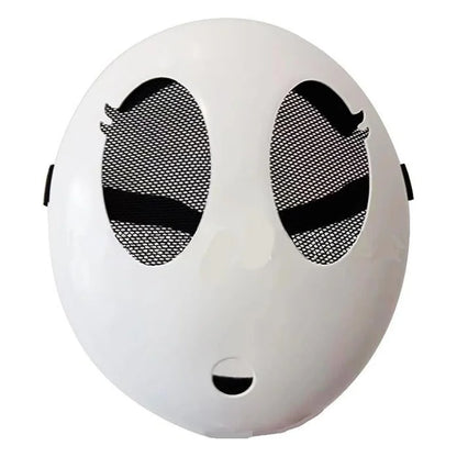 sengpan  Mask Creative Halloween Personality Cosplay Unisex Kid Full Face White Masquerade Accessories Prop