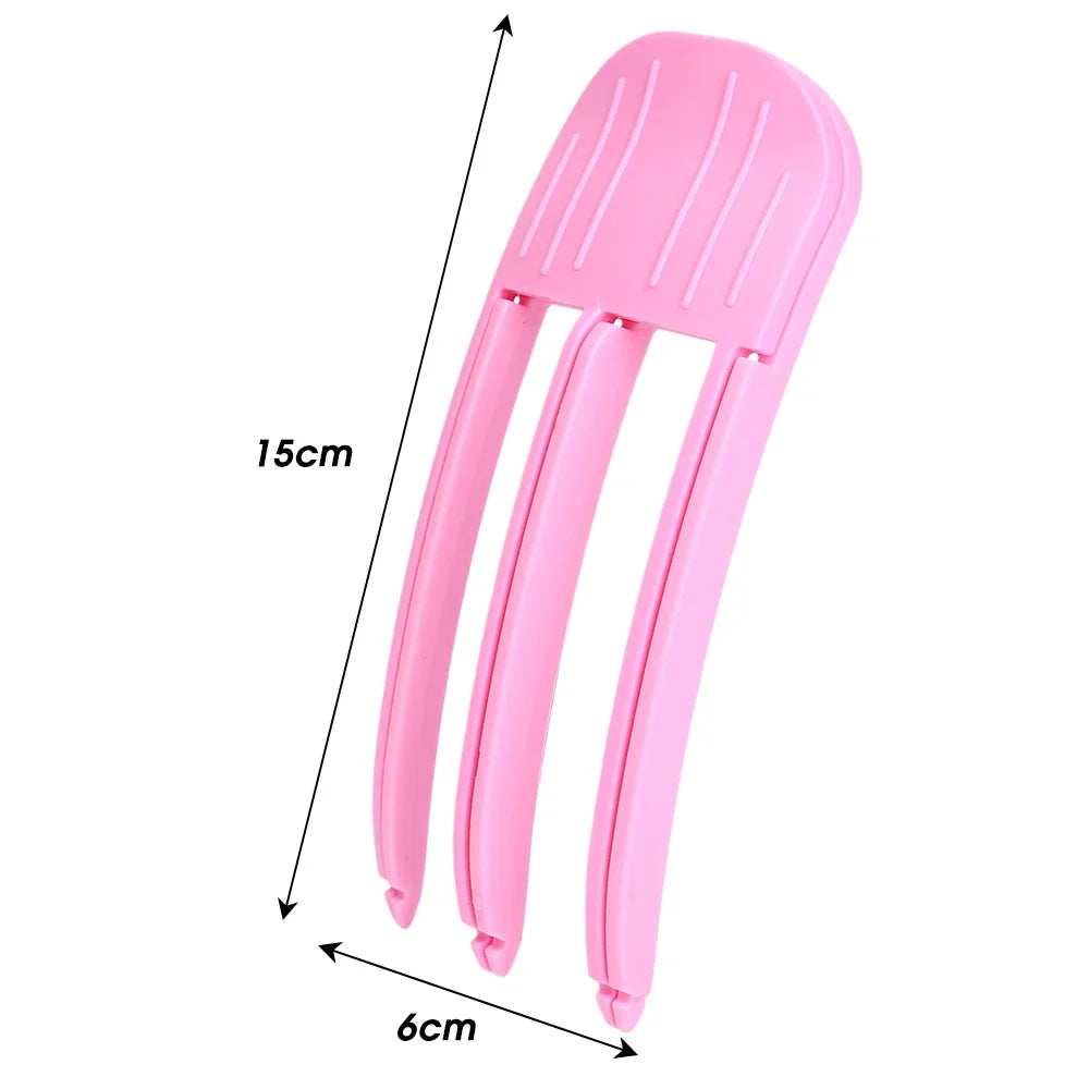 Dospita 3/6Teeth Fluffy Hairpin Curling Bangs Clips Hair Roots Volumizing Hair Clips Women Curling Fixed Shape Clips Volume Hair Roller