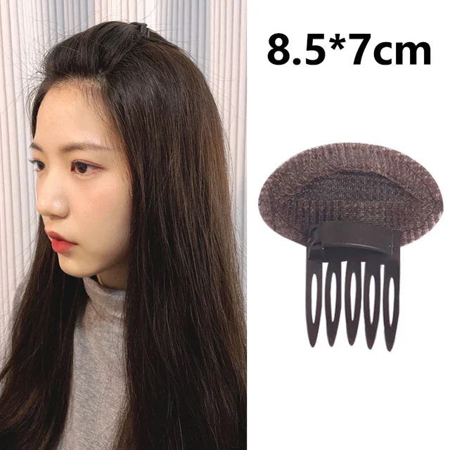 sengpan Puff Hair Head Cushion Invisible Fluffy Hair Clip Pad Sponge Pins Bun Bump Volume Hair Base for Women Girls Hair Accessory