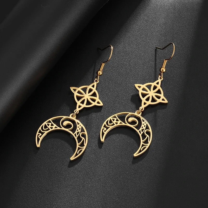 sengpan Retro Goth Bat Zircon Earrings Suitable for Personality Men and Women Punk Rock Hip Hop Earrings Halloween Accessories