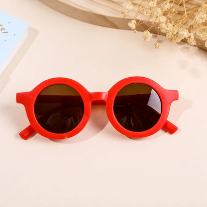 sengpan 12 Colors Fashion Cute Round Frame Sunglasses UV400 For Kids Baby Boys Girls Children Lovely Sun Glasses Sun Shade Eyewear