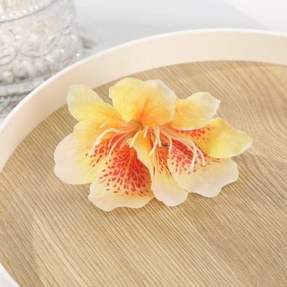 sengpan Bohemia Canna Flowers Samll Hair Clips Hawaii Bridal Flowers Hair Clips Hairpins Barrette For Wedding Hair Accessories