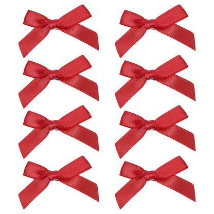 sengpan 8pcs Bowknot Hair Clips Sweet Ballet Ribbon Bow Hairpin Bang Clip Korean Girl Mini Grab Clips Female Headwear Hair Accessories