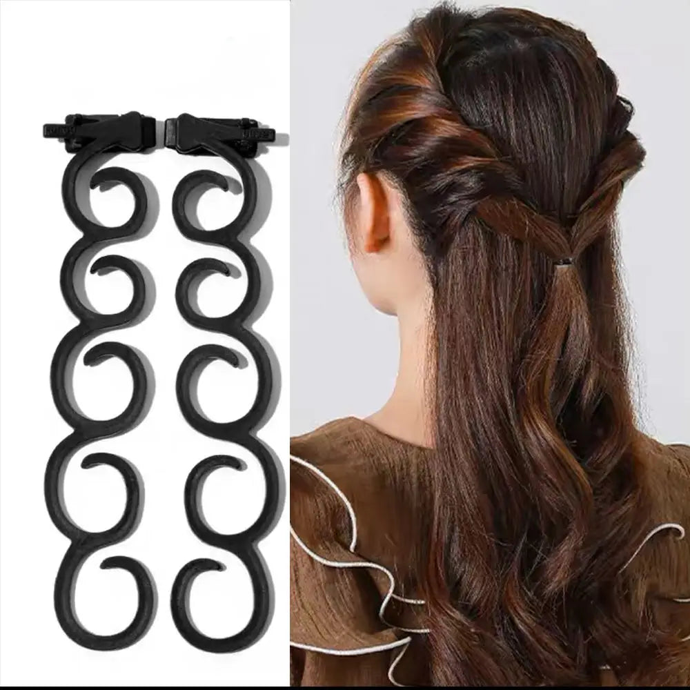 Lianfudai New Plastic Lady French Hair Braiding Tool Hair Twist Braider Easy To Use DIY Accessories Fashion Salon Women Braider Maker