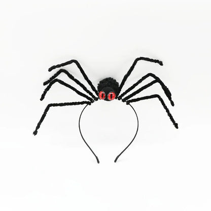 sengpan Creative Halloween Spider Headband Spider Head Band Spider Head Hoop Masquerade Dress Up Halloween Party Decoration Headdress