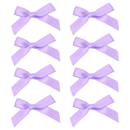 sengpan 8pcs Bowknot Hair Clips Sweet Ballet Ribbon Bow Hairpin Bang Clip Korean Girl Mini Grab Clips Female Headwear Hair Accessories